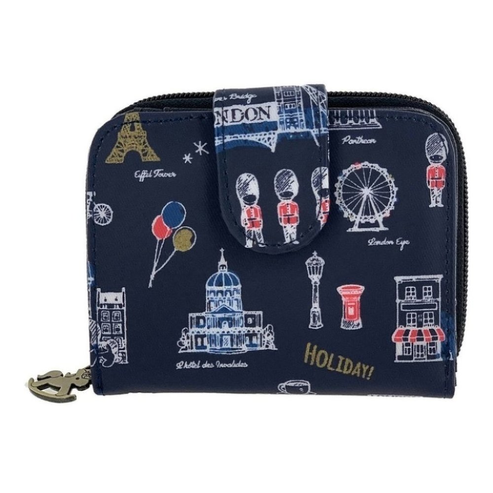 Waterproof Europe Short Snap Wallet Coin Purse